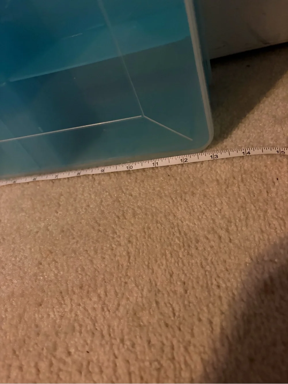 Blue Plastic Compartment Organizer - Home Storage